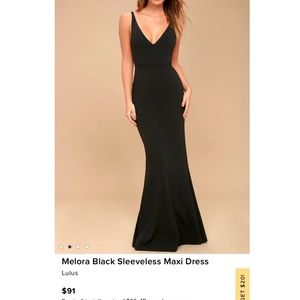 Lulus mermaid dress